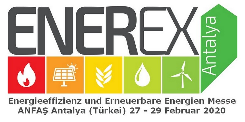 Enerex Antalya Enerji Fuarı, 27 -29 Şubat 2020 Tarihlerinde Gerçekleştirilecek