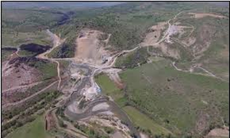 Çermikkale Barajında yüzde 60 Fiziki Gerçekleşme Seviyesine Ulaşıldı
