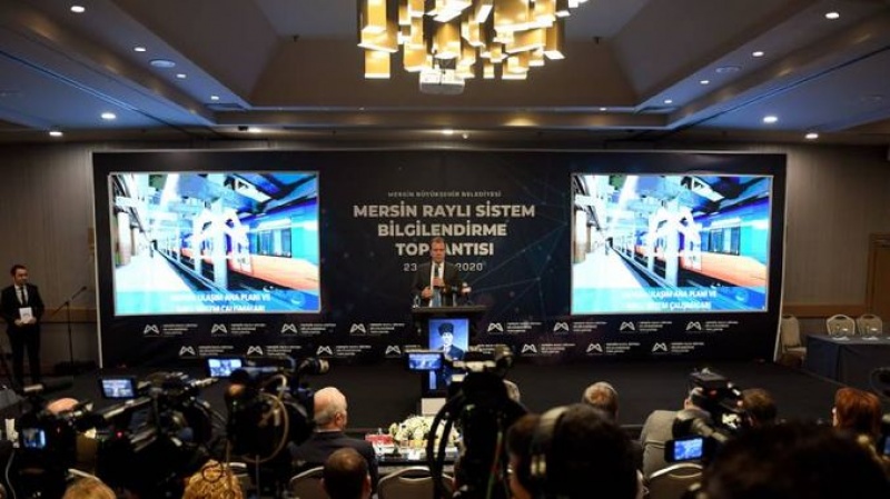 Mersin Metrosu Tanıtım Toplantısı Yapıldı