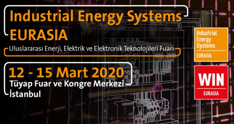 Industrial Energy Systems EURASIA, 12 – 15 Mart 2020'de İstanbul'da Gerçekleştirilecek