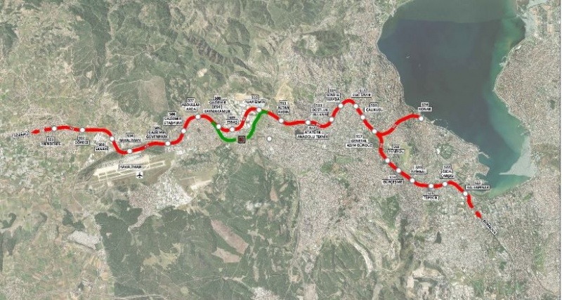 İzmir Karabağlar-Gaziemir Metrosu İçin 