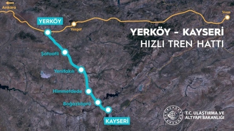 Altınok, Yerköy-Kayseri YHT Hattı Kontrollük, Danışmanlık İşi için 330 Milyon Liralık Sözleşme İmzaladı