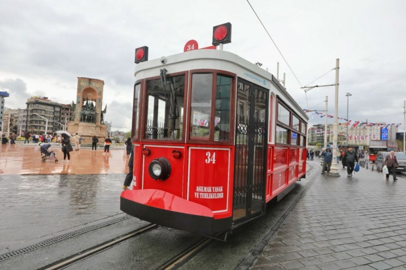  İETT’nin, 100 Elektrikli Araç Yatırımıyla İstiklal Caddesi’ne Yeni Nesil  Bataryalı Tramvay  Geliyor
