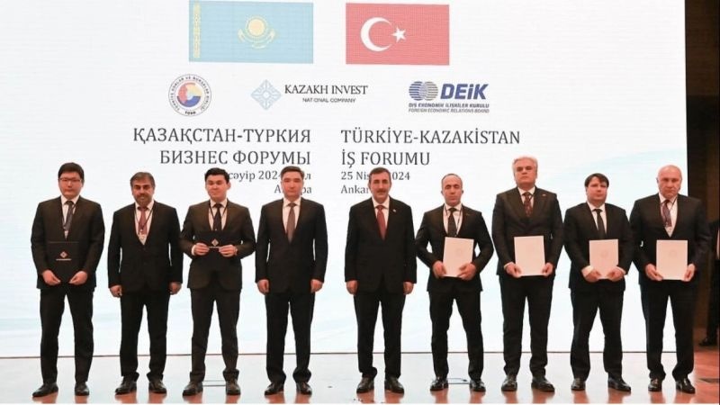 Ankara, Kazak-Türk İş Forumu'nda  Kazakistan’daki Yatırımlar ve Destekler Hakkında Bilgi Verildi