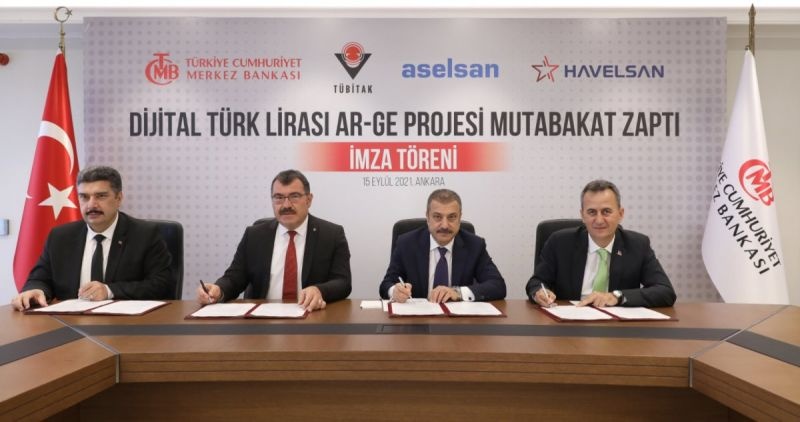 TCMB, ASELSAN, HAVELSAN ve TÜBİTAK-BİLGEM  “Dijital Türk Lirası İşbirliği Platformu” oluşturdu