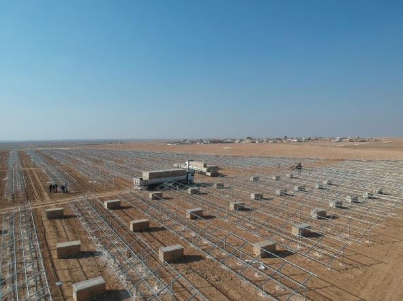 Elazığ'da 4.000 kWp Gücünde Güneş Enerji Santralinin Konstrüksiyon Kurulumu Tamamlandı