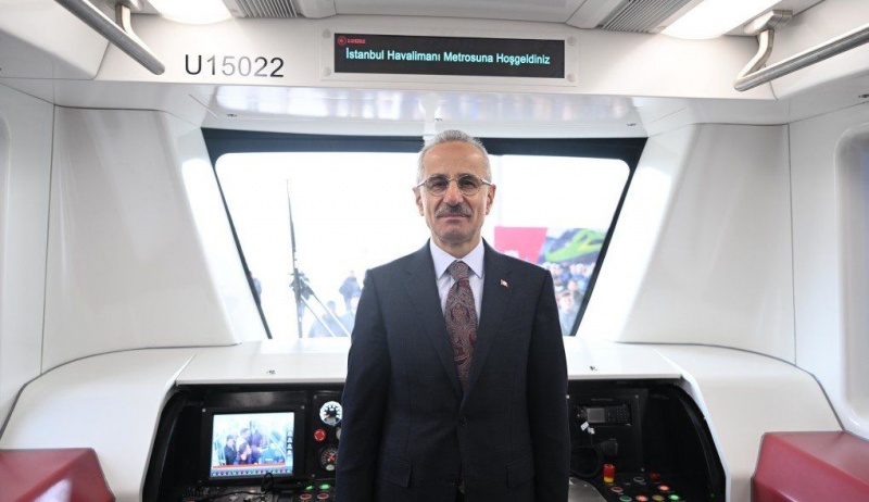 Arnavutköy-İstanbul Havalimanı Metro Hattı  Törenle Hizmete Açıldı